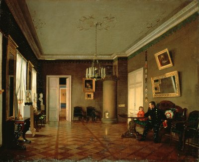 In the Room by Prokophy Egorovich Pushkaryev